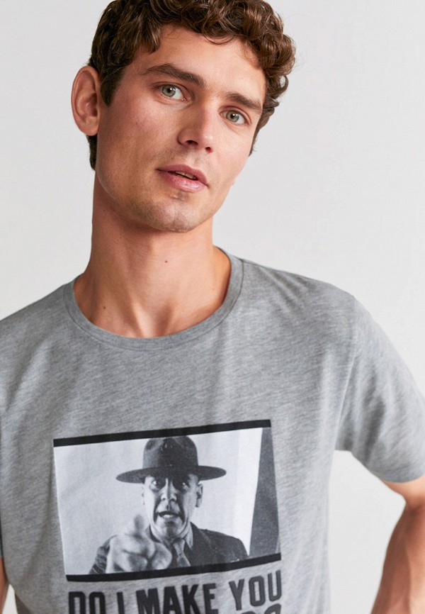 

Футболка Mango Man, Серый, Mango Man HE002EMIRMB0