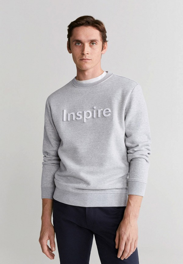 

Свитшот Mango Man, Серый, - INSPIRE
