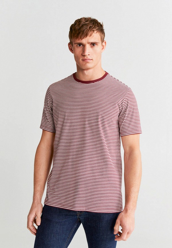 

Футболка Mango Man, Бордовый, Mango Man HE002EMIWPH7