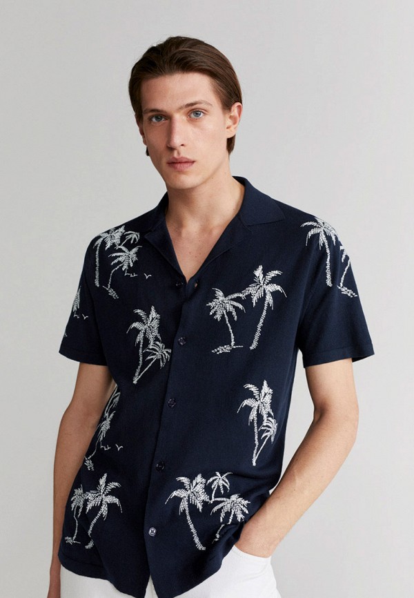 

Рубашка Mango Man, Синий, - PALM