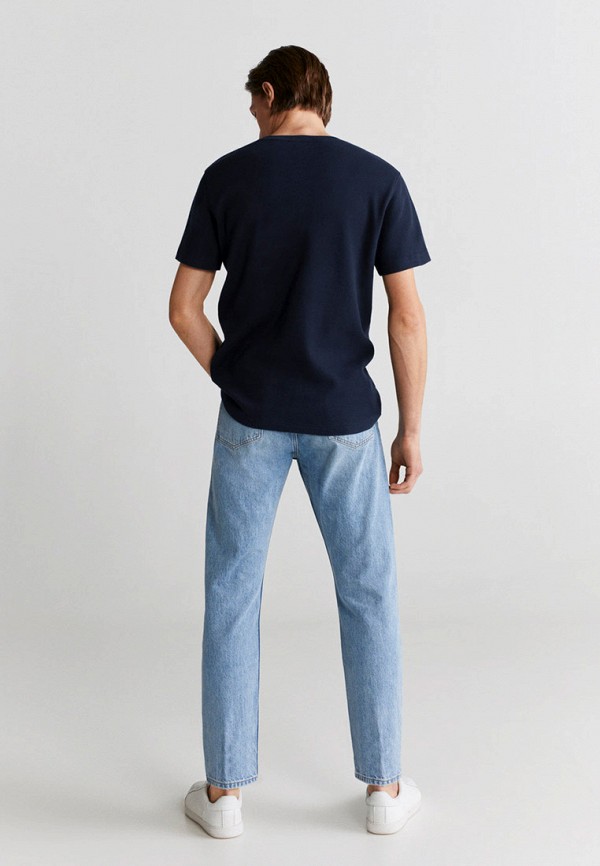 

Футболка Mango Man, Синий, Mango Man HE002EMJGRT0