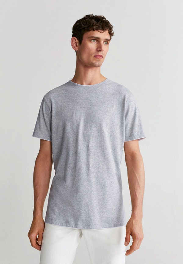 

Футболка Mango Man, Серый, Mango Man HE002EMJGRV1