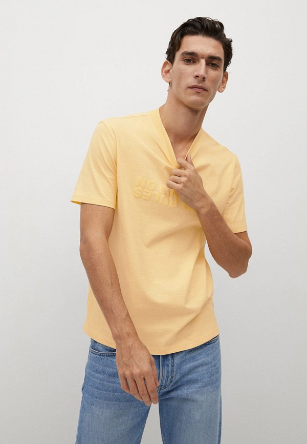 

Футболка Mango Man, Желтый, - GUARDA