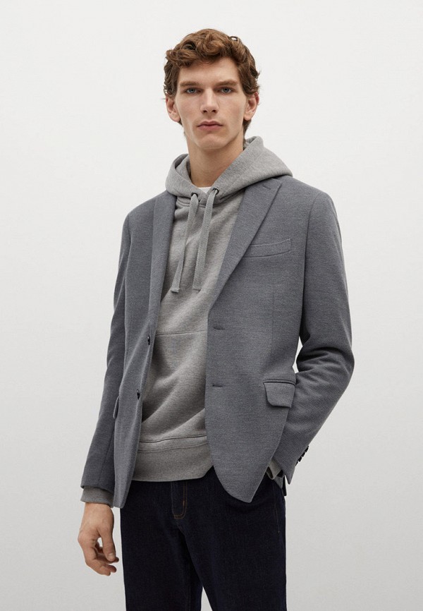 

Пиджак Mango Man, Серый, - JERSEY