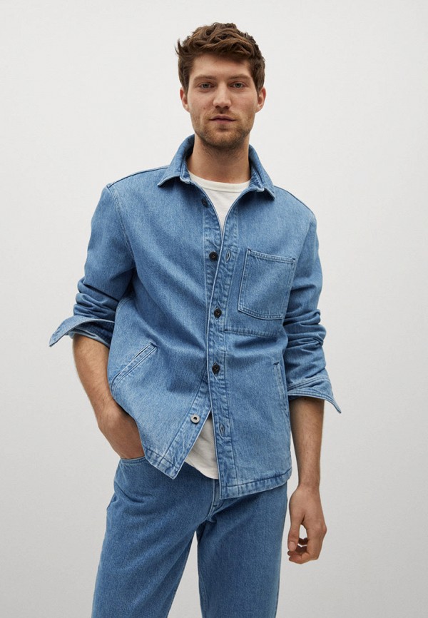 

Куртка джинсовая Mango Man, Синий, Mango Man HE002EMMRCB0