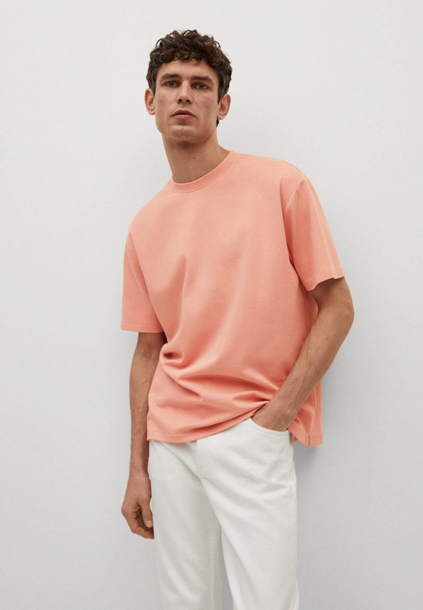 

Футболка Mango Man, Коралловый, - KIMI