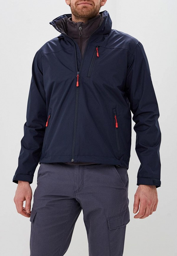 

Куртка утепленная Helly Hansen, Синий, CREW HOODED MIDLAYER JACKET
