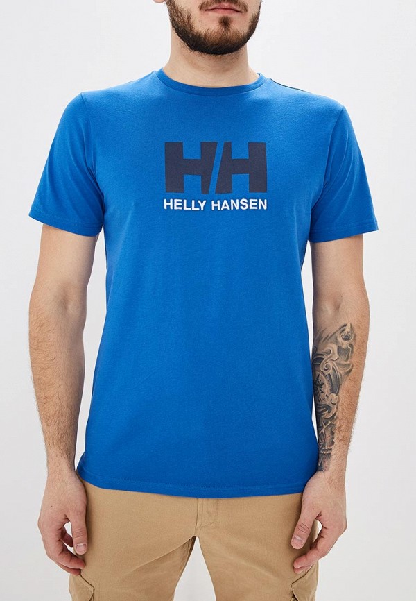 

Футболка Helly Hansen, HH LOGO T-SHIRT, Синий
