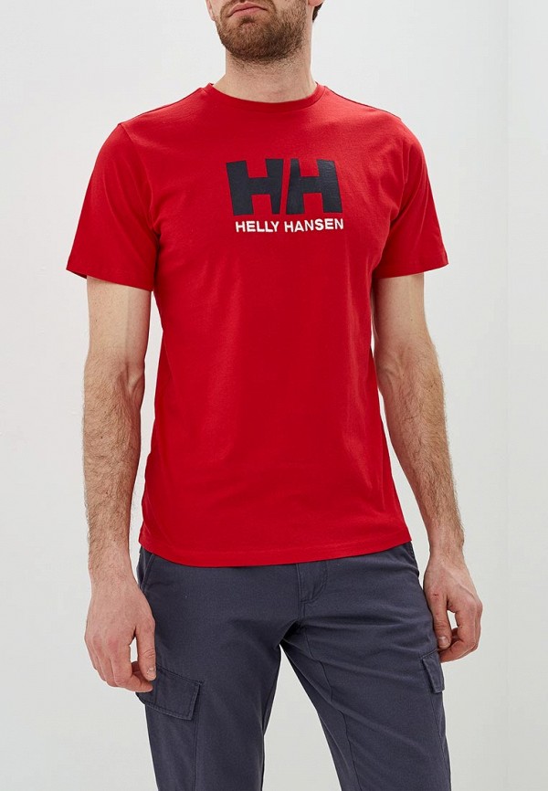 

Футболка Helly Hansen, HH LOGO T-SHIRT, Красный