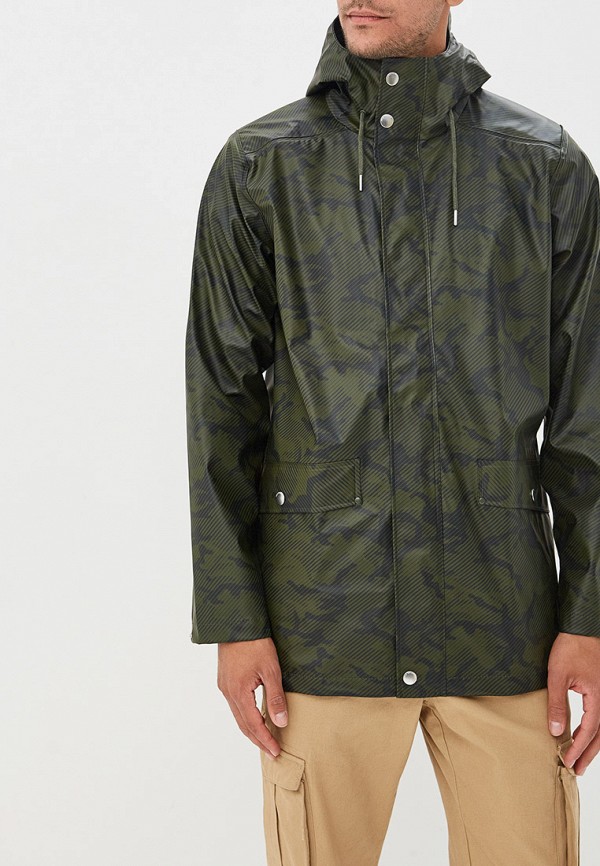 

Плащ Helly Hansen, Хаки, MOSS RAIN COAT