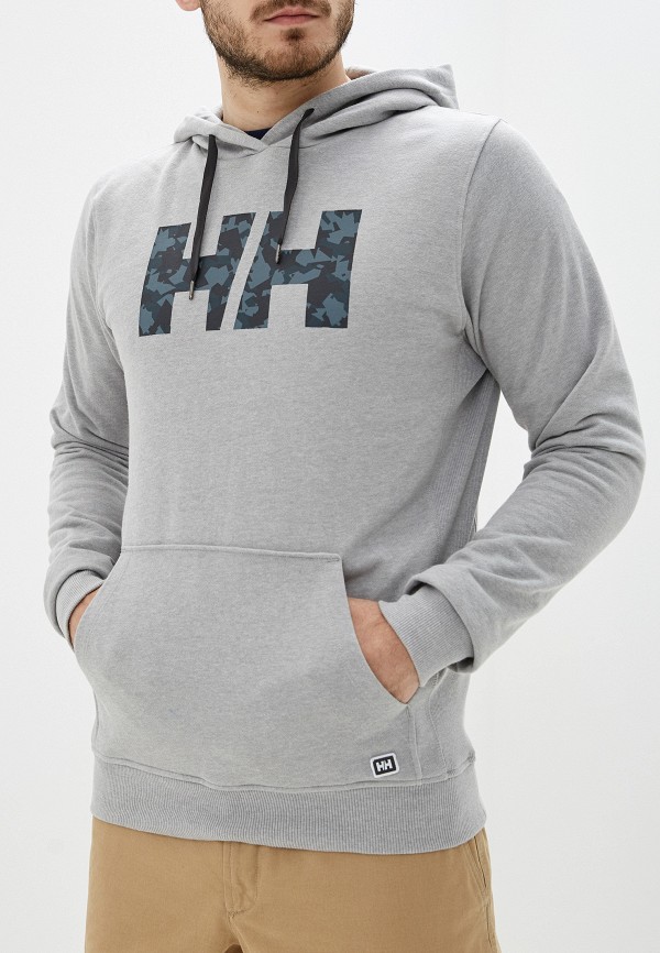 

Худи Helly Hansen, Серый, F2F COTTON HOODIE