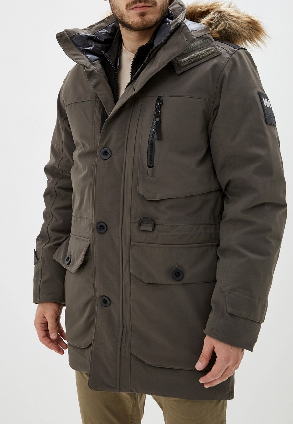 

Пуховик Helly Hansen, Хаки, LONGYEAR II PARKA