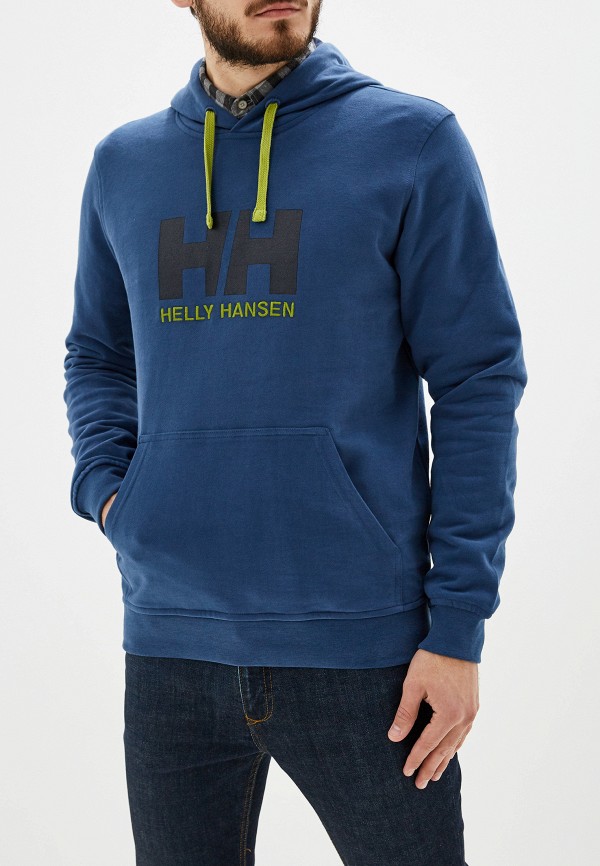 

Худи Helly Hansen, HH LOGO HOODIE, Синий