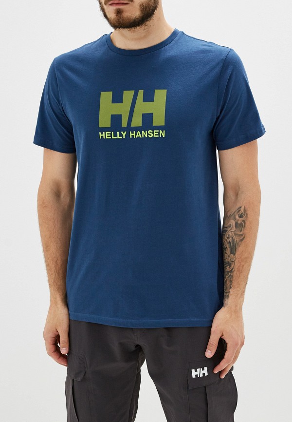 

Футболка Helly Hansen, Синий, HH LOGO T-SHIRT