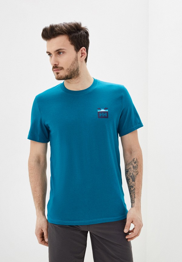 

Футболка Helly Hansen, Бирюзовый, NORD GRAPHIC HH T-SHIRT