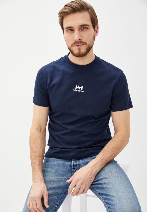 

Футболка Helly Hansen, Синий, YU20 LOGO T-SHIRT