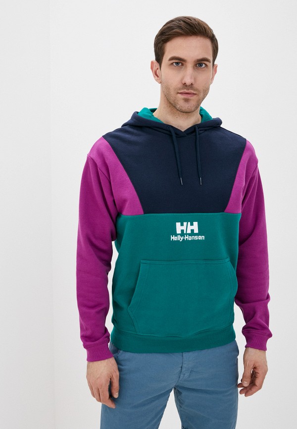

Худи Helly Hansen, Разноцветный, YU20 BLOCKED HOODIE