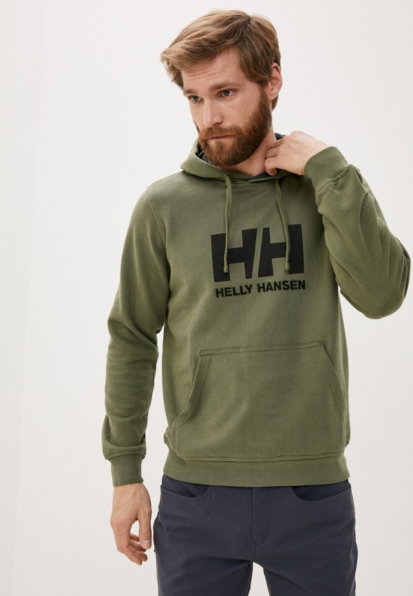 

Худи Helly Hansen, Хаки, HH LOGO HOODIE