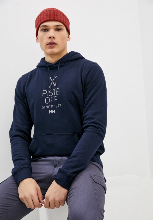 

Худи Helly Hansen, Синий, F2F COTTON HOODIE