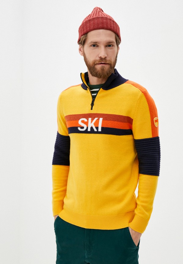 

Свитер Helly Hansen, Желтый, TRICOLORE KNITTED SWEATER