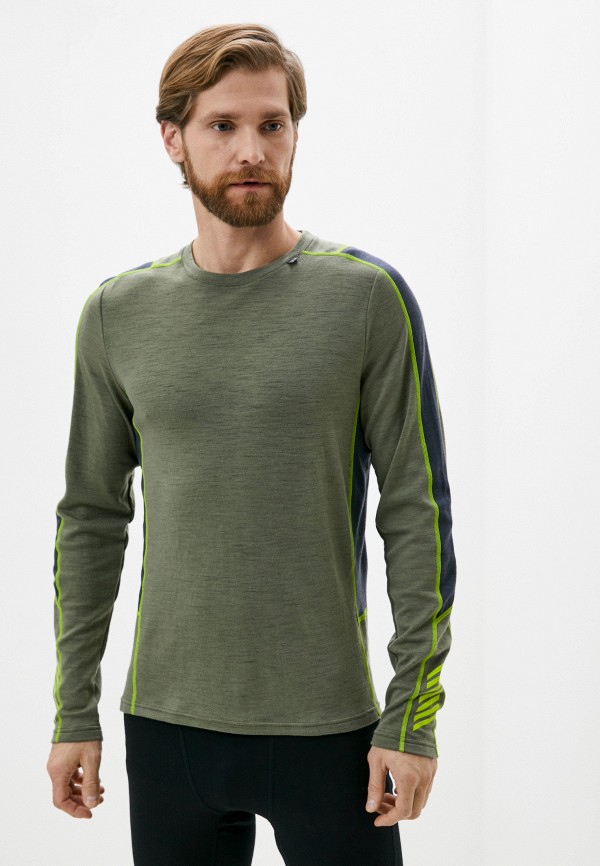 

Термобелье верх Helly Hansen, Хаки, LIFA MERINO LIGHTWEIGHT CREW
