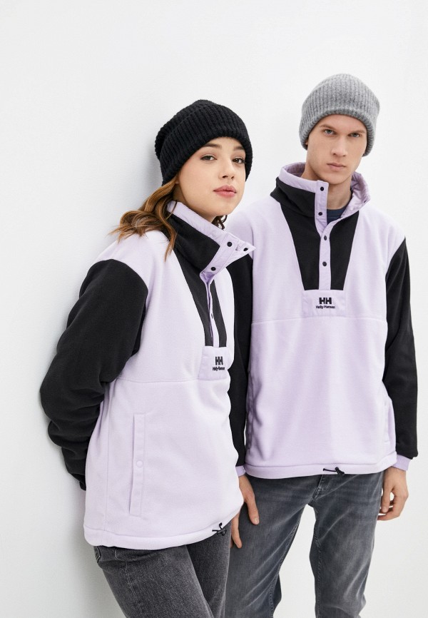 

Олимпийка Helly Hansen, Фиолетовый, YU SNAP BTN FLEECE