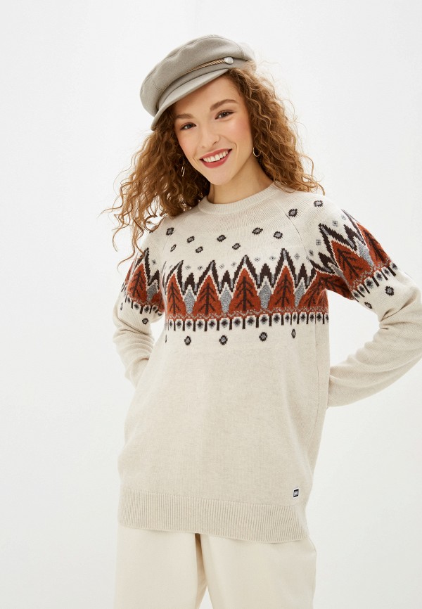 

Джемпер Helly Hansen, Бежевый, W WOOL KNIT SWEATER