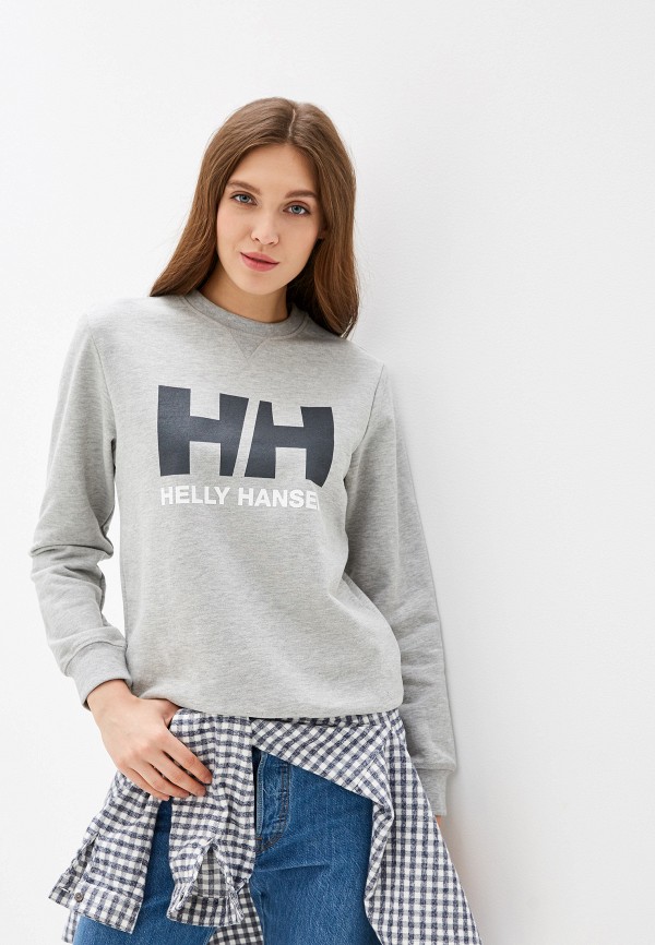

Свитшот Helly Hansen, Серый, W HH LOGO CREW SWEAT