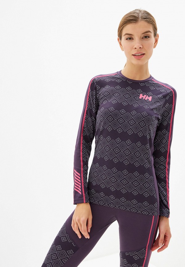 

Термобелье Helly Hansen, Фиолетовый, W HH LIFA ACTIVE GRAPHIC CREW