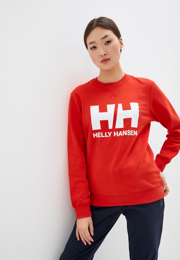 

Свитшот Helly Hansen, Красный, W HH LOGO CREW SWEAT