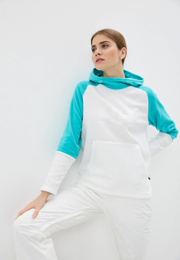 

Худи Helly Hansen, Бирюзовый, W DAYBREAKER LOGO HOODIE