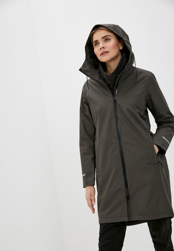 

Куртка утепленная Helly Hansen, Хаки, W ASPIRE RAIN COAT