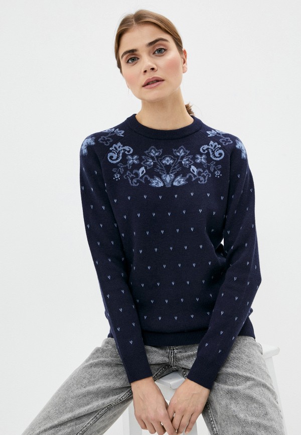 

Джемпер Helly Hansen, Синий, W WOOL KNIT SWEATER