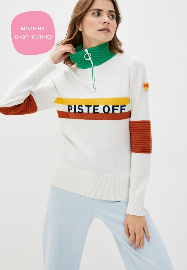 

Свитер Helly Hansen, Белый, W TRICOLORE KNITTED SWEATER