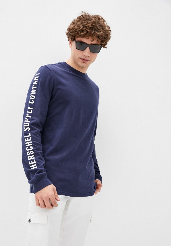 

Лонгслив Herschel Supply Co, Синий