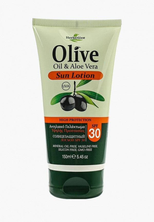 

Лосьон солнцезащитный HerbOlive, SPF 30, 150 мл