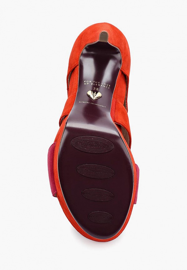 

Босоножки Heart & Sole by Tamaris; Heart & Sole by Tamaris HE018AWAGOB6, Красный