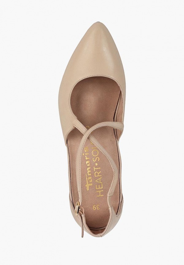 

Туфли Heart & Sole by Tamaris; Heart & Sole by Tamaris HE018AWDUDY9, Бежевый