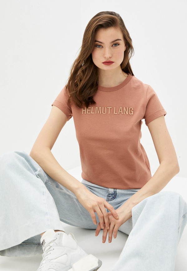 

Футболка Helmut Lang, Бежевый