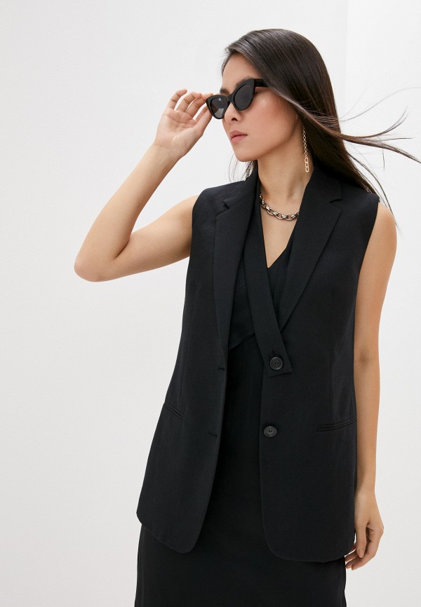 

Жилет Helmut Lang, Черный, Helmut Lang HE025EWIAWW8