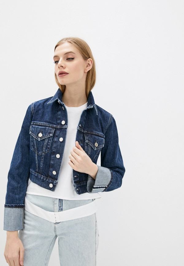 

Куртка джинсовая Helmut Lang, Синий, Helmut Lang HE025EWIAWX0
