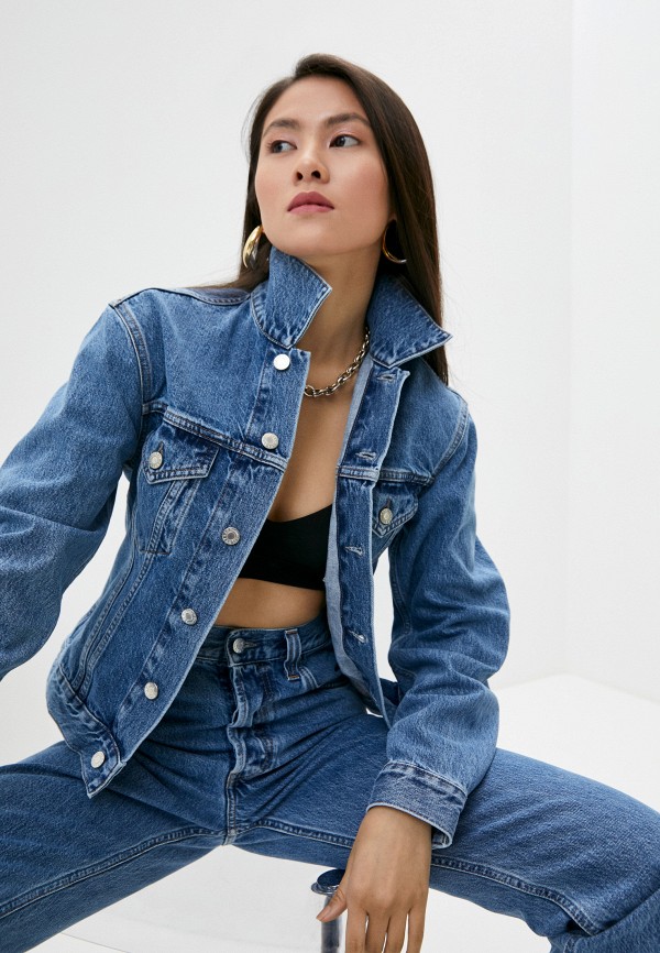

Куртка джинсовая Helmut Lang, Синий, Helmut Lang HE025EWIFLQ3