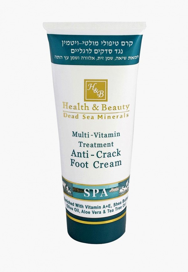 

Крем для ног Health & Beauty, Прозрачный, Мультивитаминный, 180 мл