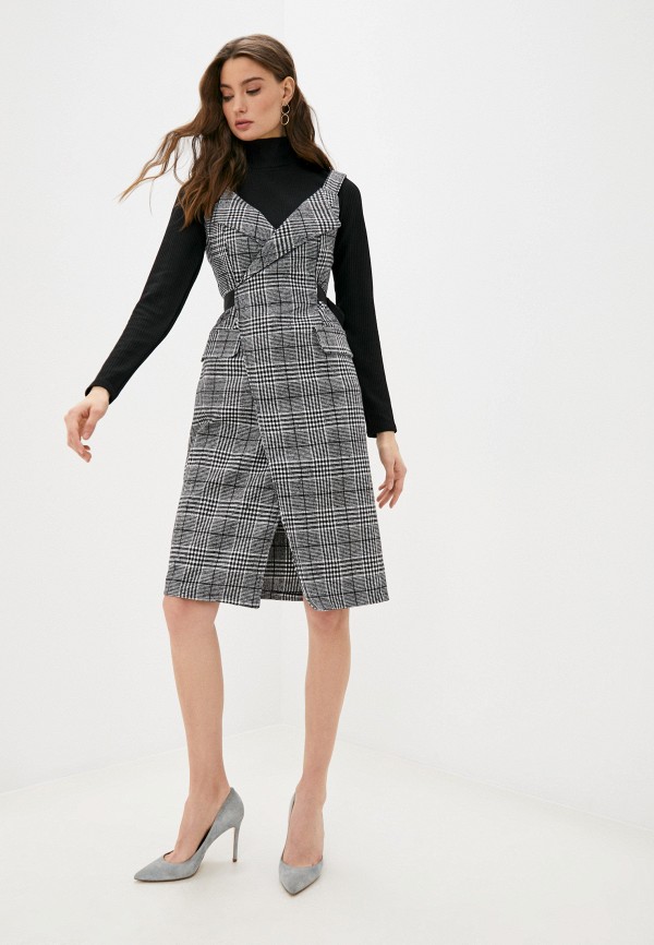 

Сарафан и водолазка Hey Look, Разноцветный