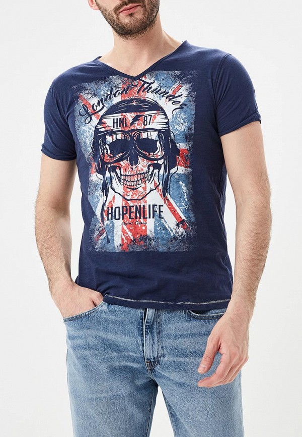 

Футболка Hopenlife, Hopenlife HO012EMEDRS9, Синий