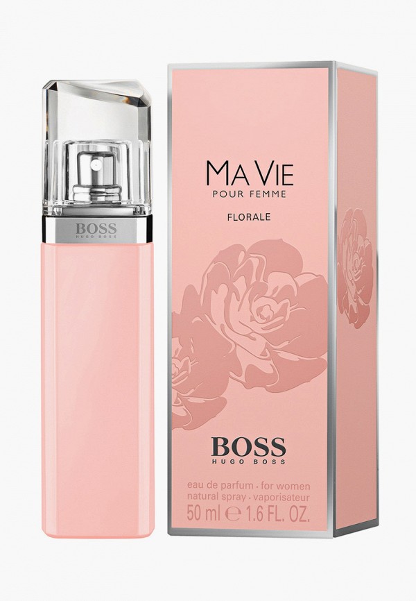 

Парфюмерная вода Hugo Boss, Прозрачный, Boss Ma Vie Florale, 50 мл