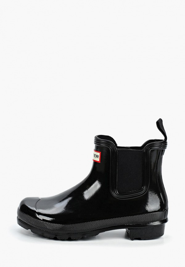 

Резиновые полусапоги Hunter, Черный, WOMENS ORIGINAL CHELSEA
