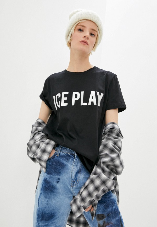 

Футболка Ice Play, Черный, Ice Play IC006EWKTVD4