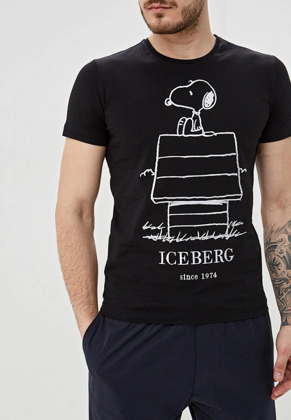 

Футболка Iceberg, Iceberg IC461EMEPUL4, Черный