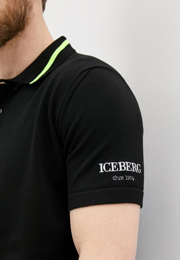 

Поло Iceberg, Черный, Iceberg IC461EMHPSG7